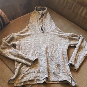 Knit hoodie